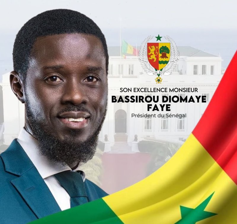 Bassirou Diomaye Faye elu PR Senegal