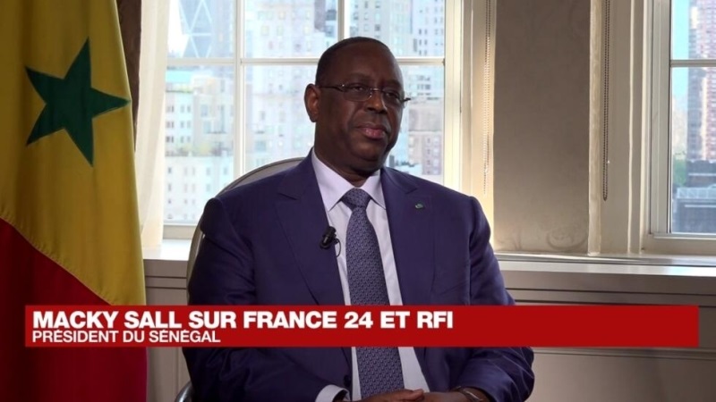 Macky Sall ITV France 24 et RFI