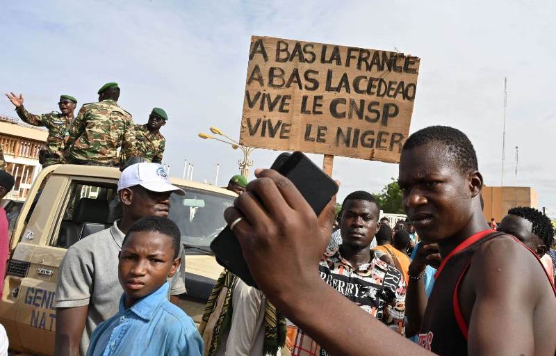 Manifestation anti France Niger