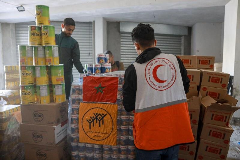 remise don humanitaire Maroc peuple palestinien BIS3