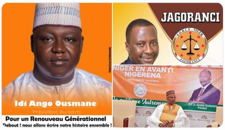 3nouveaux candidats Niger