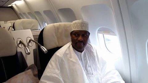 Hama Amadou dans Air France