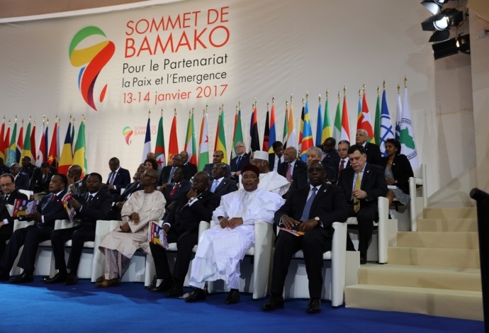 Mahamadou Issoufou au 27e Sommet Afrique France