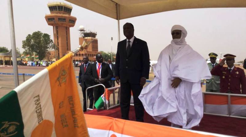 Ouattara et Brigi investure Niamey1