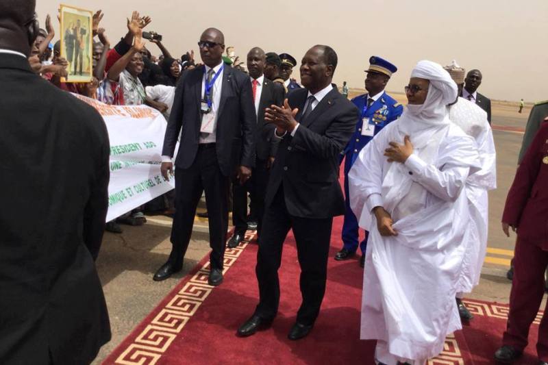 Ouattara et Brigi investure Niamey2