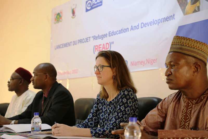 lancement projet read Plan International Niger BIS