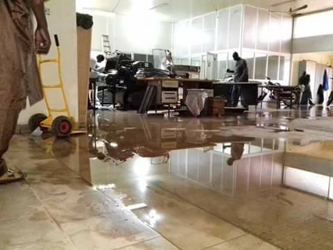 Inondations dans les bureaux de ONEP