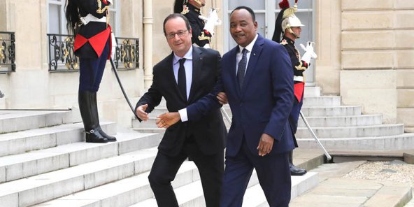 Issoufou et Hollande Presidents 