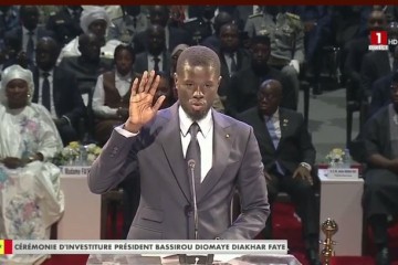 Bassirou Diomaye Diakhar Faye prend les rênes du Sénégal après son investiture en tant que cinquième Président