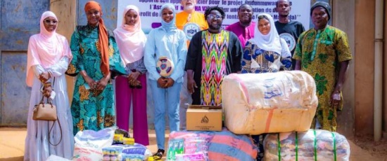 Action humanitaire : l’ONG EMMNR apporte un appui financier au projet « Gudunmuwar Mu » en faveur du Foyer Tonton Gille (Espoir Mandela)