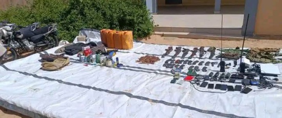 Insécurité : 8 assaillants interpellés et du matériel de guerre saisis par les FDS après une attaque à Chéri (Diffa)