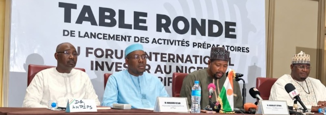 Forum International Investir au Niger (F2IN) : une table ronde pour lancer les activités de promotion des opportunités d’affaires au Niger