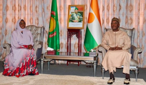 Diplomatie : la nouvelle Ambassadrice du Nigeria présente les copies figurées de ses lettres de créance