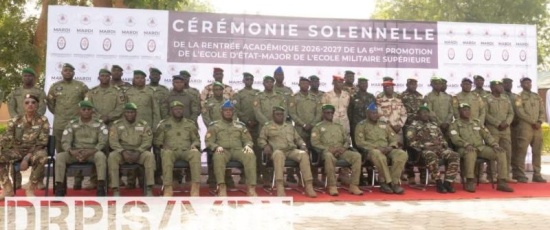 École militaire supérieure : rentrée académique officielle de la 6e promotion du Cours d’État-Major