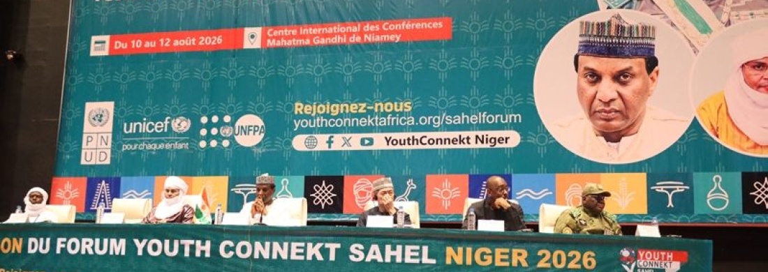 YouthConnekt Sahel Forum : à Niamey, la jeunesse échange sur les enjeux sécuritaires et les opportunités de l’innovation pour un Sahel résilient et prospère