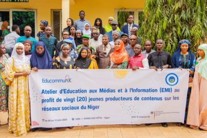 Éducation aux Médias et à l’Information : De jeunes créateurs de contenus nigériens outillés pour servir de rempart contre la désinformation