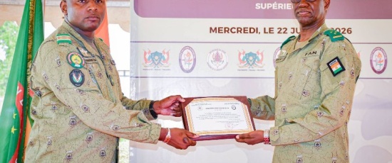 Défense : fin de stage de la 5e promotion du Cours d’État-Major de l’École Militaire Supérieure (EMS)