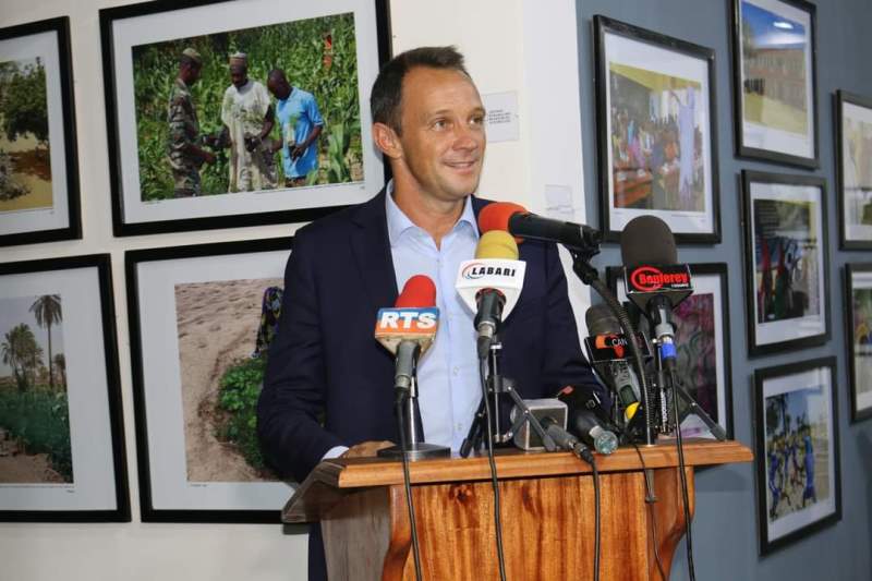 Ambassadeur UE vernissage eposition photos