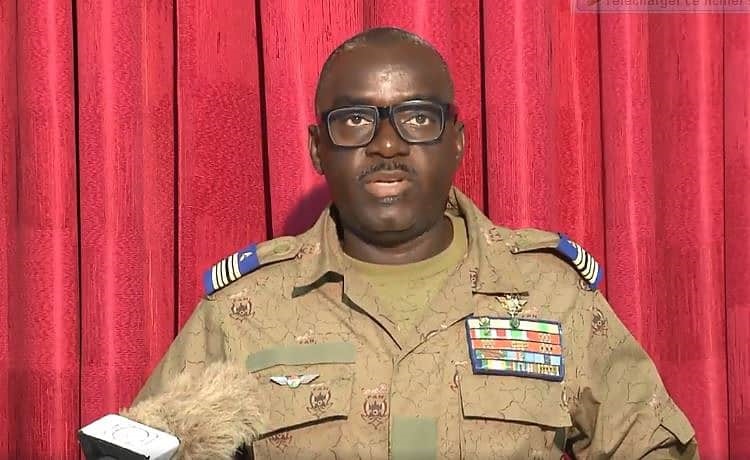 Col Major Amadou Abdramane CNSP New