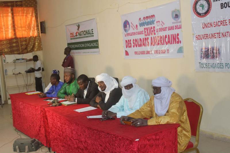 Comite regional soutien CNSP Agadez