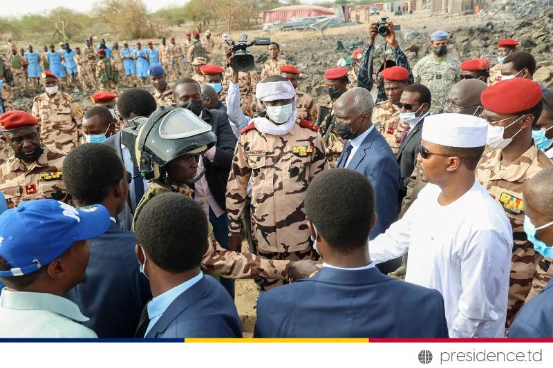 Explosion depot munitions NDjamena BIS