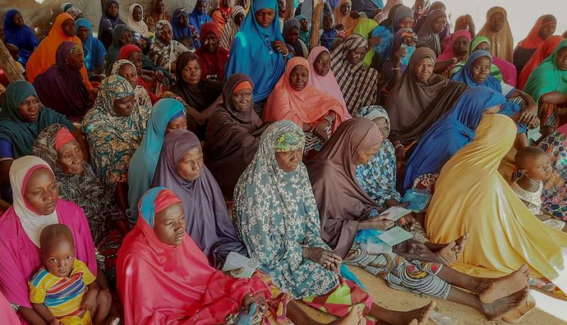 Femmes nigeriennes besoin aide humanitaire