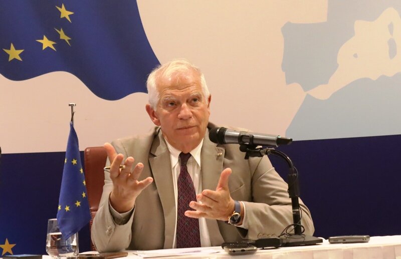 Josep Borrell Point presse Niamey