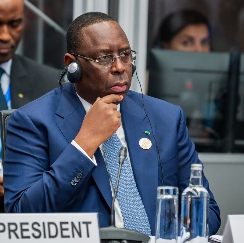 Macky Sall Pr Senegal Sommet