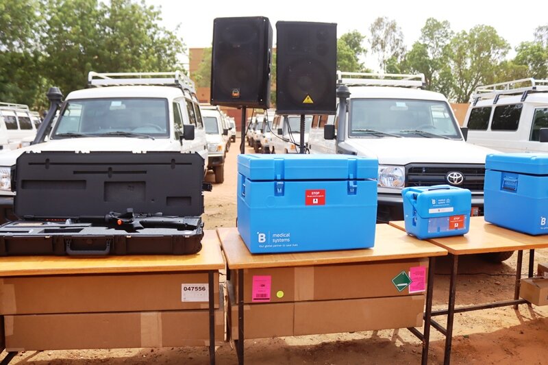 Remise materiels UNOPS BIS1