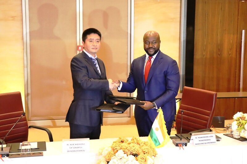 Signature memorandum entente Niger SINOPEC BIS2