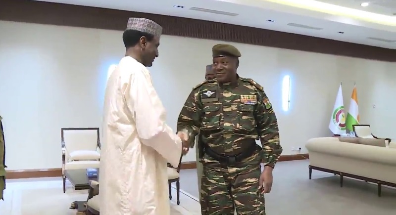 Tchiani et Lamine Zeine