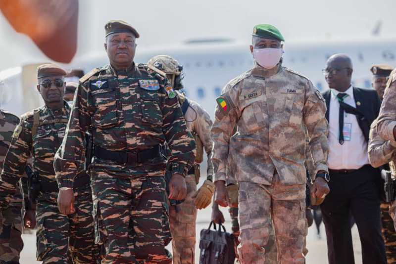 Tiani et Ibrahim Traore Ouagadougou