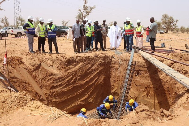 Travaux ligne 132 KV Kandaji Niamey BIS2