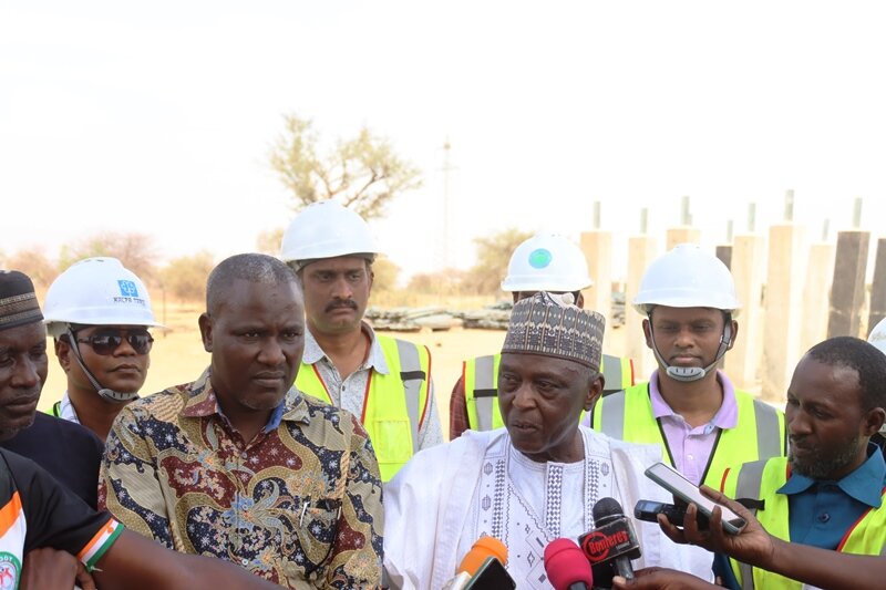 Travaux ligne 132 KV Kandaji Niamey BIS3