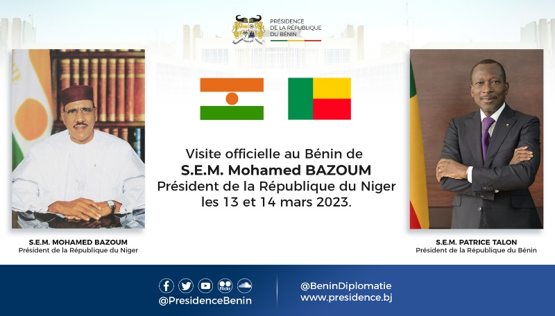 montage Talon Bazoum visite Benin