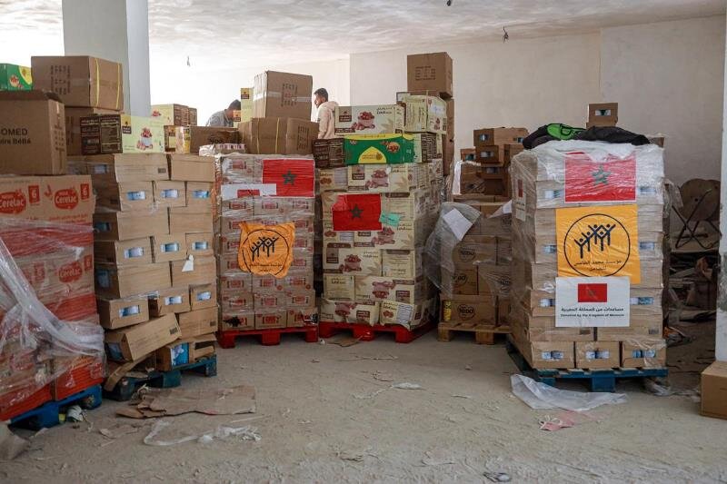 remise don humanitaire Maroc peuple palestinien BIS6