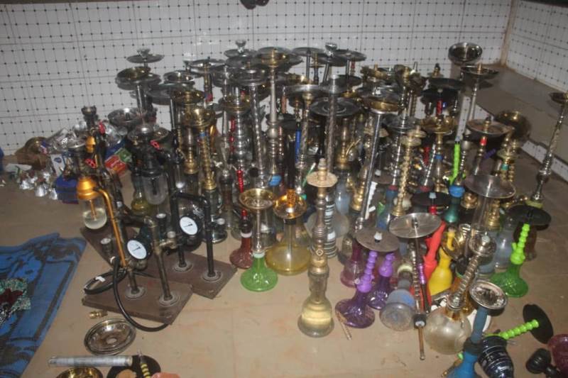 saisi appareil chicha Niamey Juin 2024 BIS