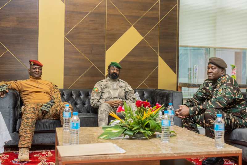 Goita Ibrahim Traore et Tiani a Niamey