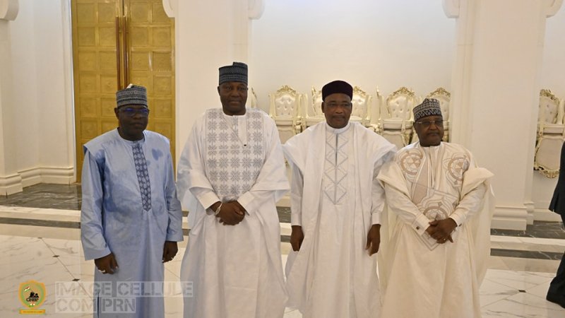 Abdourahamane Tiani Issoufou Mahamadou Seini Omar et Salou Djibo