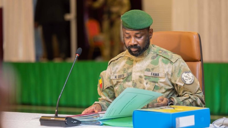 Assimi Goita preside CM Mali