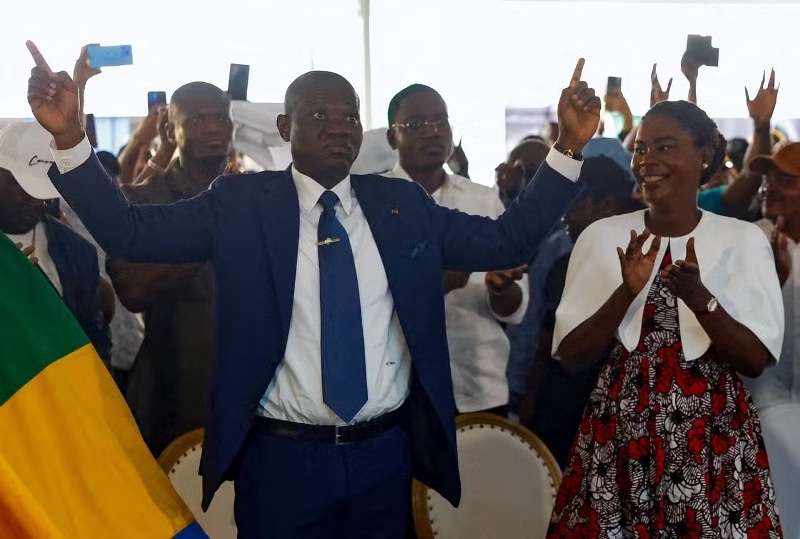 Brice Clotaire Oligui Nguema victoire