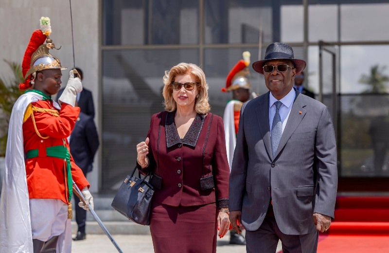 Couple presidentiel Ouattara