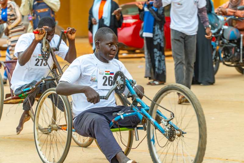 Course de Tricycle des Handicapes Locomoteurs BIS10
