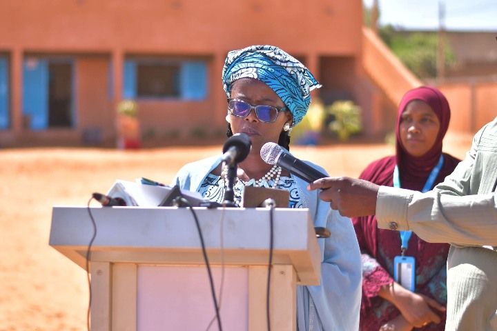 Djanabou Mahonde inauguration ecole Route Filingue