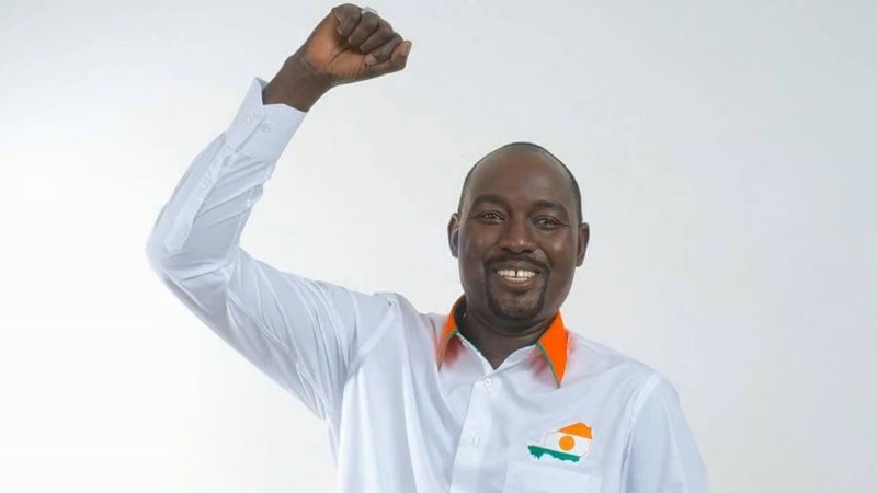 Ibrahim Yacouba chemise drapeau Niger