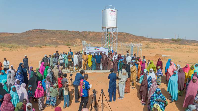 Inauguration barrage Timmere BIS10