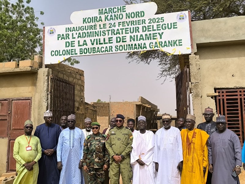 Inauguration marche Koira Koino