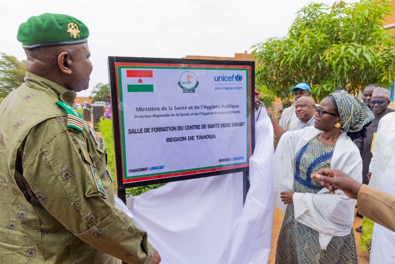Inauguration salle formation CSME Tahoua