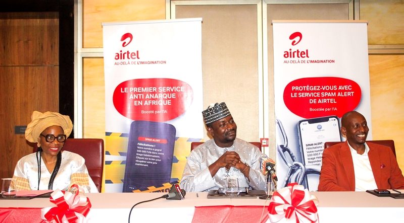 Lancement Spam Alert Airtel