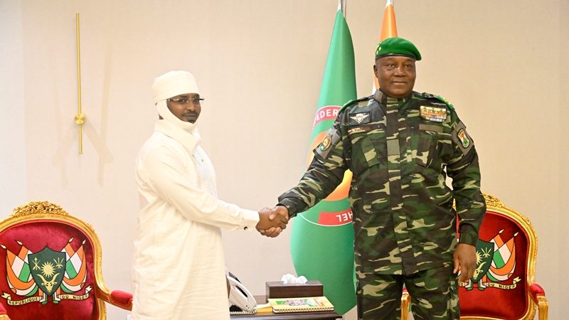 Mahamat Deby Itno et Tiani Presidence Niamey